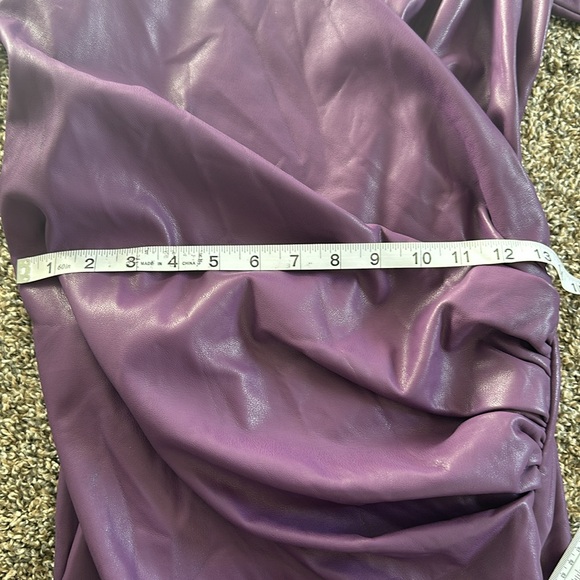 Akira Deep Purple PU Dress size M - Picture 10 of 10